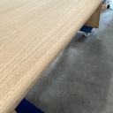 Geometric dining table