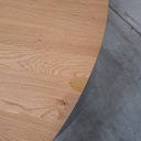 Circle dining table