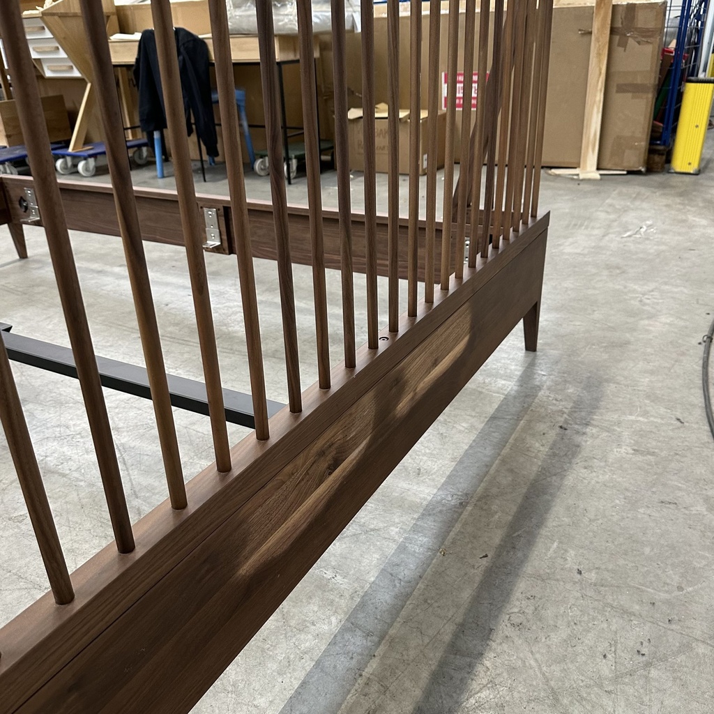 Walnut Spindle bed