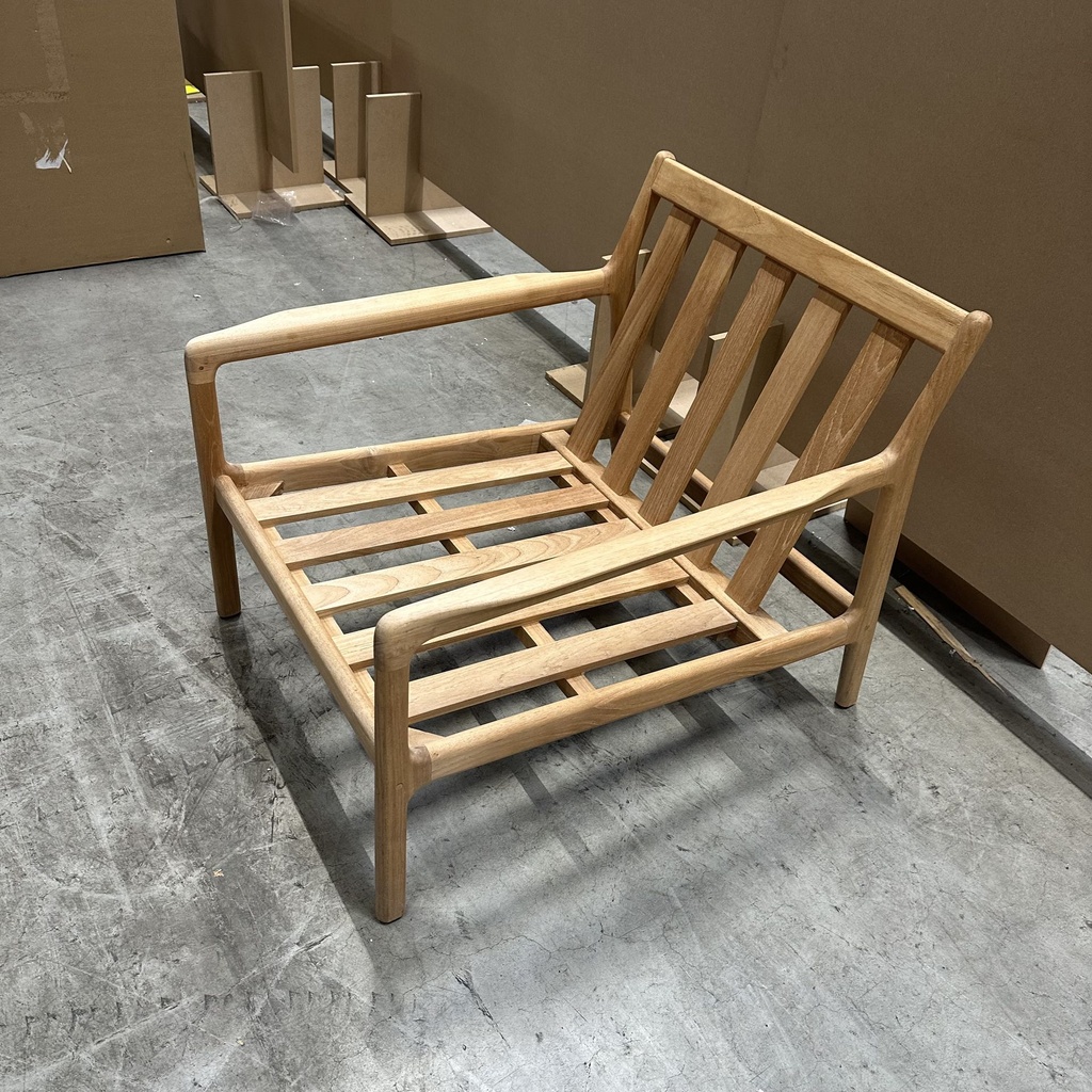 Teak Jack outdoor sofa - wooden frame