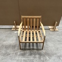 Teak Jack outdoor sofa - wooden frame