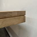 Double extendable dining table