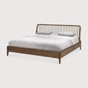 Spindle bed - reclaimed teak