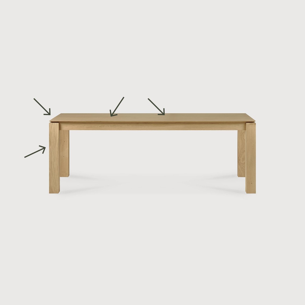 Slice dining table
