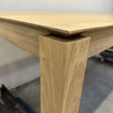 Slice extendable dining table