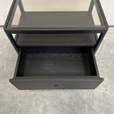 Spindle bedside table