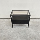 Spindle bedside table