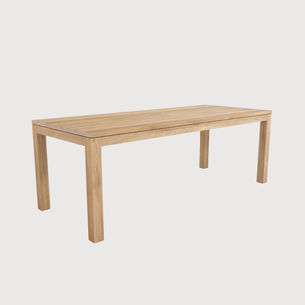 Oak Straight dining table