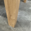 Straight dining table