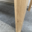 Straight dining table