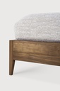 Spindle bed - reclaimed teak