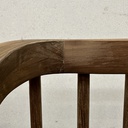Spindle bed - reclaimed teak