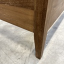 Spindle bed - reclaimed teak