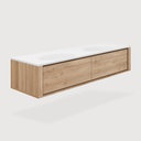 Qualitime bathroom cabinet (2 drawers) - set