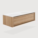 Oak Qualitime hanging structure (2 drawers) set