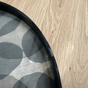 Connected Dots glass tray