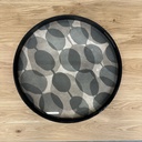 Connected Dots glass tray
