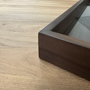 Linear Squares glass tray
