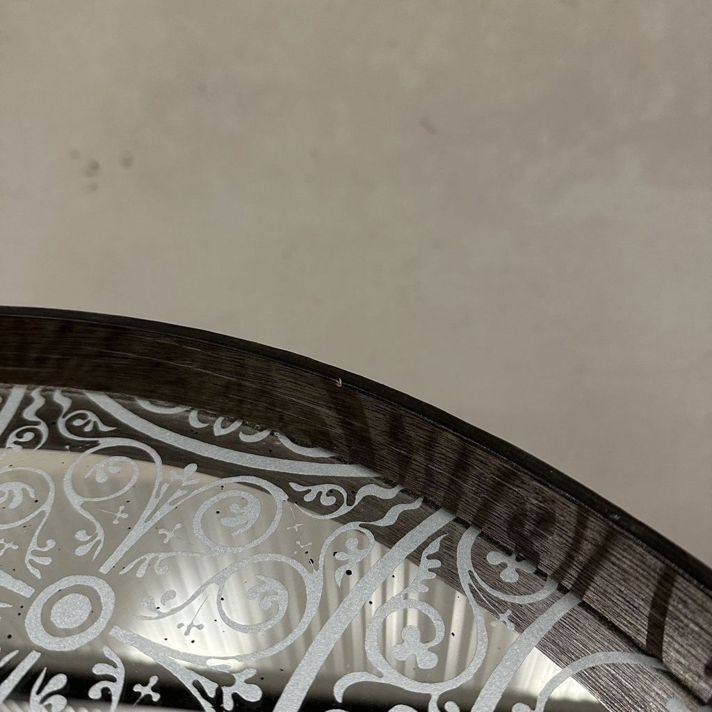Moroccan Frost mirror tray