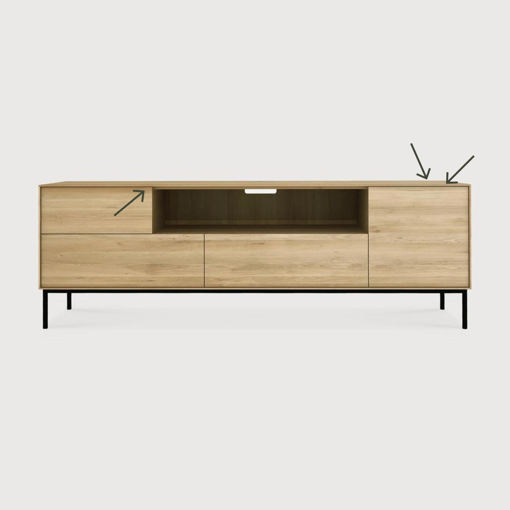 Whitebird TV cupboard