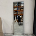 Aged floor mirror