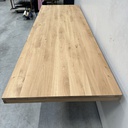 Double extendable dining table