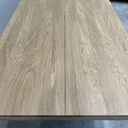 Double extendable dining table