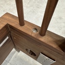 Walnut Spindle bed