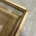 Spindle bedside table