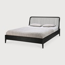 Spindle bed - Oak black