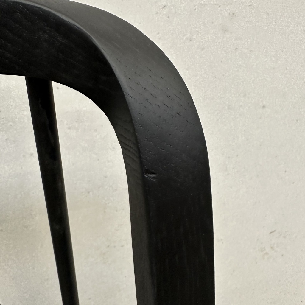 Spindle bed - Oak black