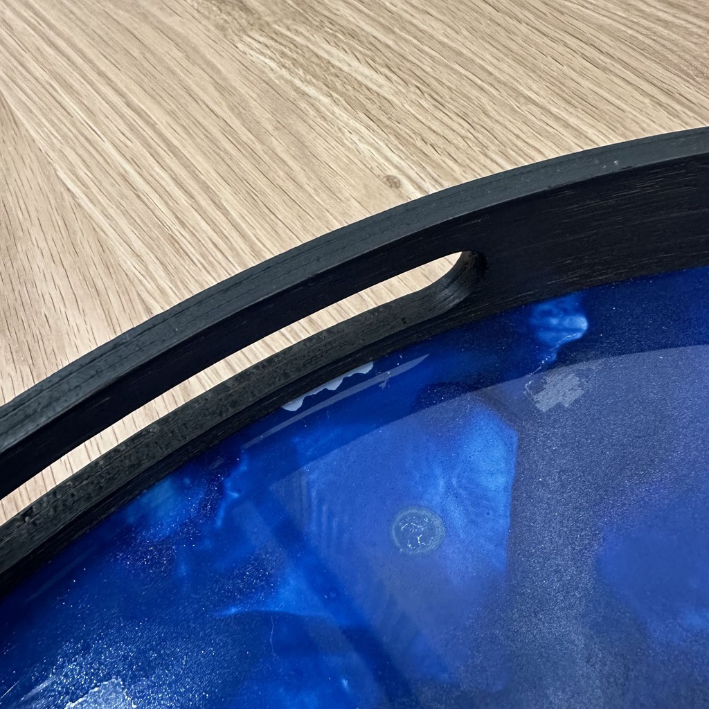 Organic glass tray