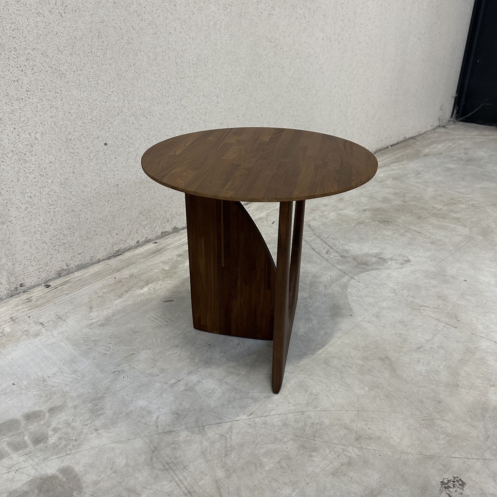 Geometric side table