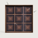 Squares glass tray