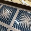 Squares glass tray