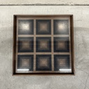 Squares glass tray