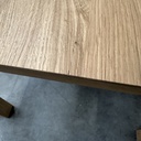 Slice extendable dining table