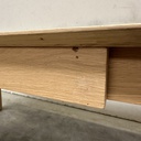 Slice extendable dining table