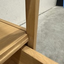 Spindle bedside table
