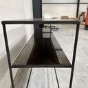 Aged sofa console