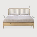 Spindle bed