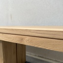 Double extendable dining table