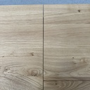 Double extendable dining table