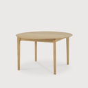 Bok round extendable dining table