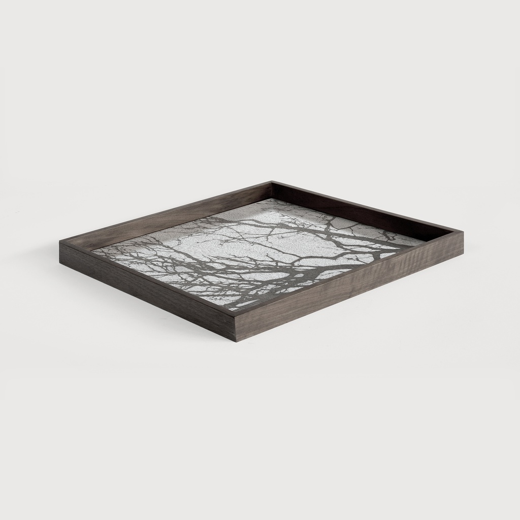 Tree wooden tray