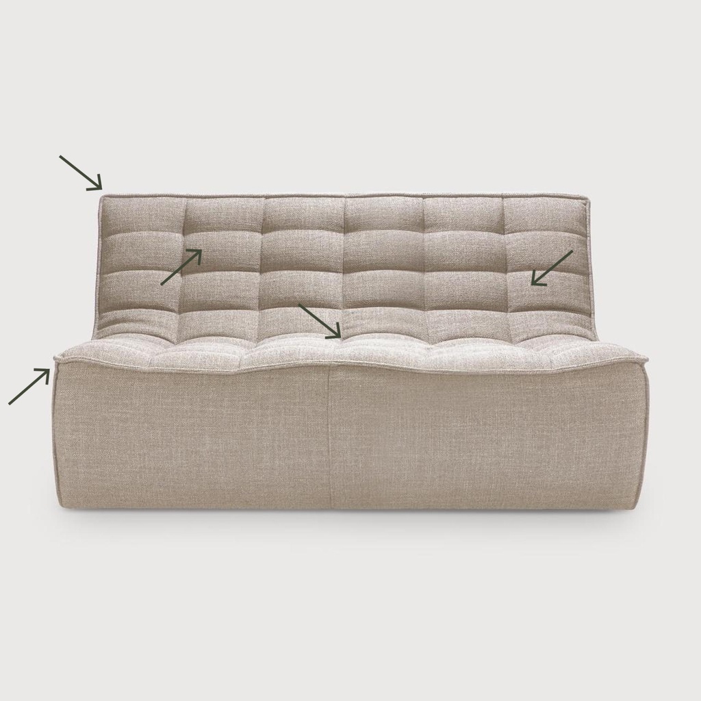 N701 sofa - 2 seater