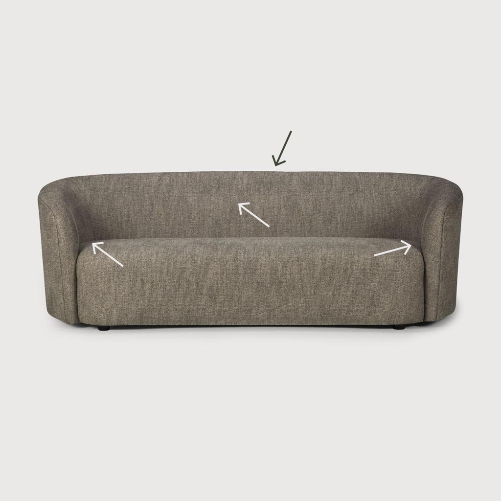 Ellipse sofa - 3 seater