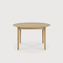 Bok round extendable dining table