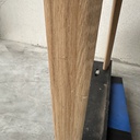 Bok round extendable dining table
