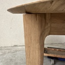 Bok round extendable dining table
